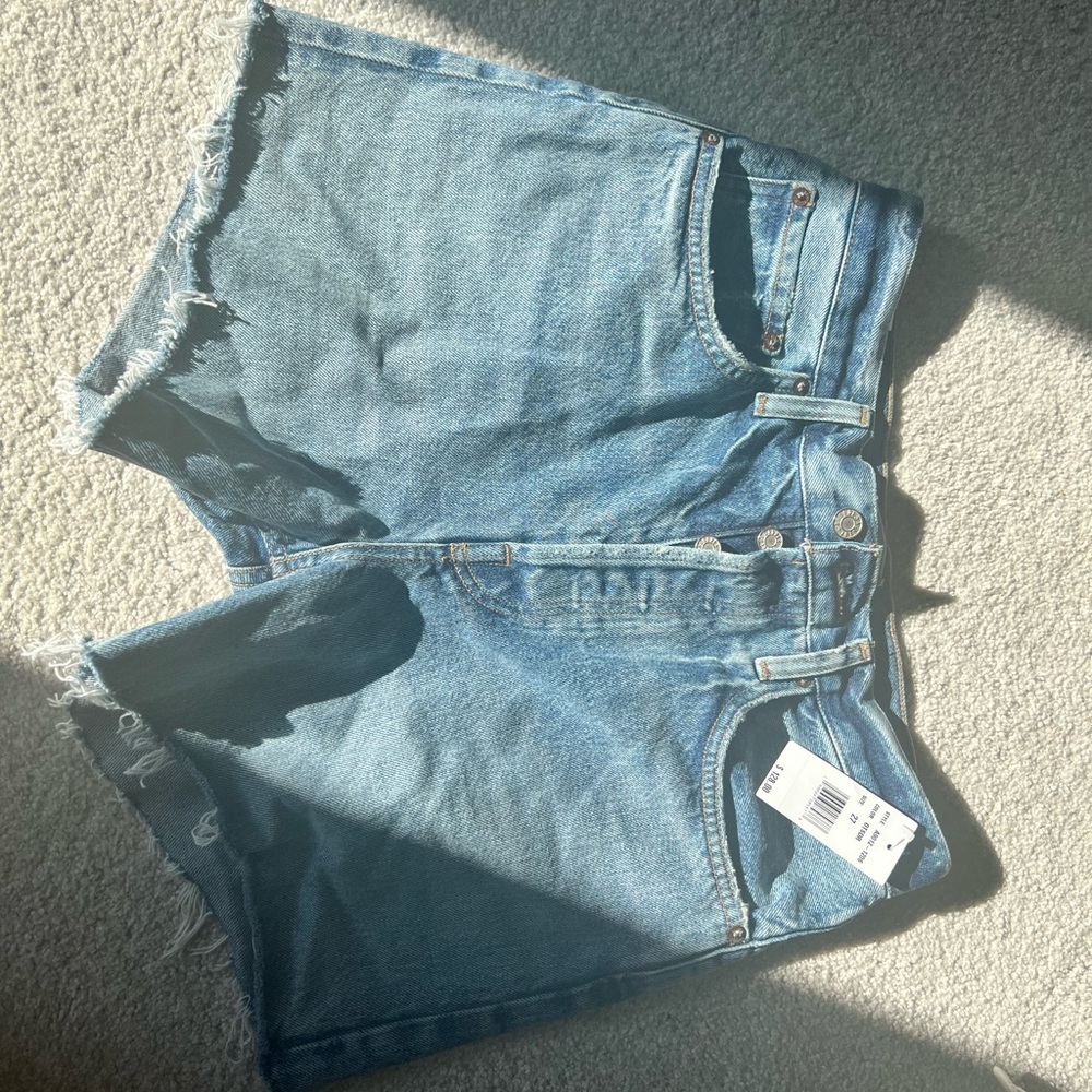 Agolde Riley Denim Shorts - Size 27 NWT!